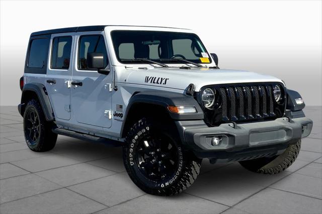 used 2020 Jeep Wrangler Unlimited car, priced at $28,157