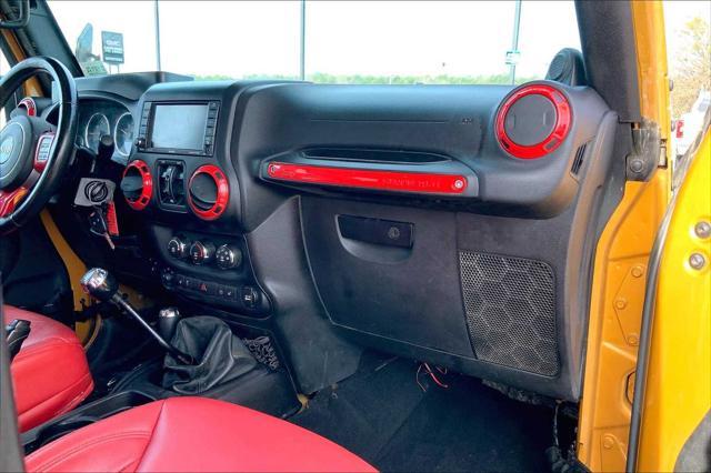 used 2014 Jeep Wrangler Unlimited car, priced at $14,925