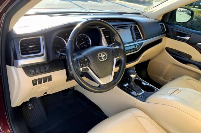 used 2018 Toyota Highlander car, priced at $18,487