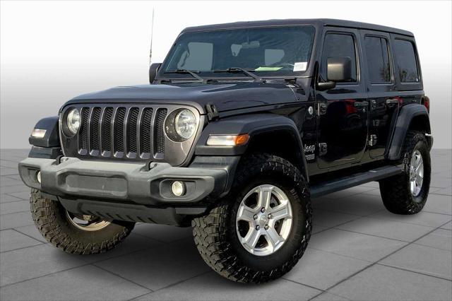 used 2019 Jeep Wrangler Unlimited car, priced at $24,833