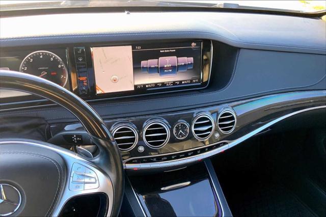 used 2017 Mercedes-Benz S-Class car, priced at $31,678