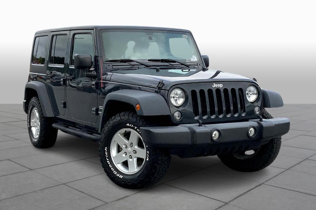used 2017 Jeep Wrangler Unlimited car, priced at $23,111