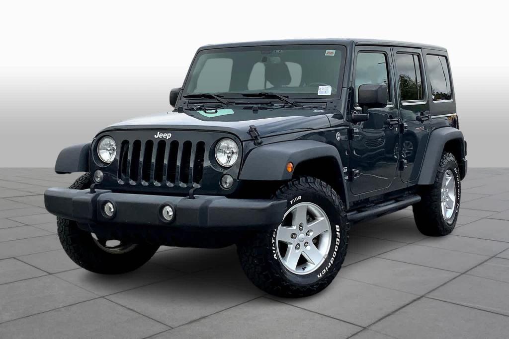 used 2017 Jeep Wrangler Unlimited car, priced at $22,099