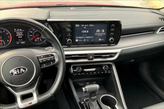 used 2021 Kia K5 car, priced at $25,121