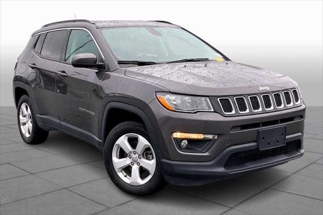used 2021 Jeep Compass car, priced at $17,704