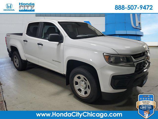 used 2021 Chevrolet Colorado car, priced at $19,697