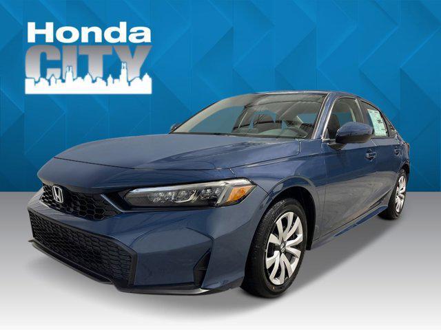 new 2026 Honda Civic car, priced at $25,050
