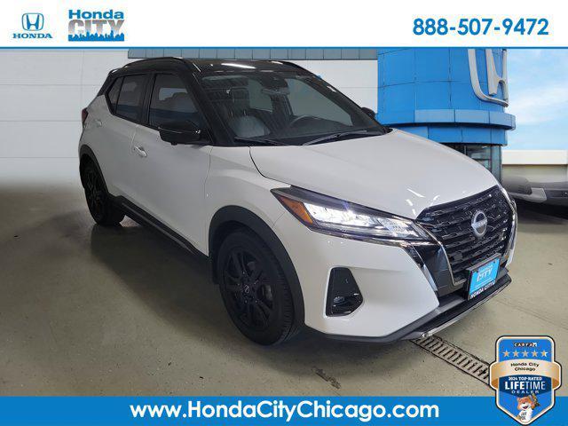used 2023 Nissan Kicks car, priced at $18,397