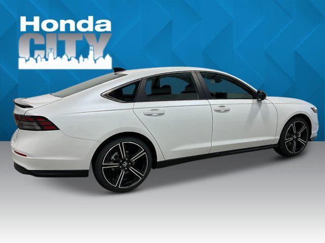 new 2025 Honda Accord Hybrid car, priced at $33,655