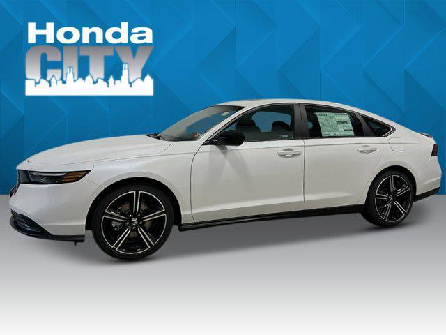 new 2025 Honda Accord Hybrid car, priced at $33,655