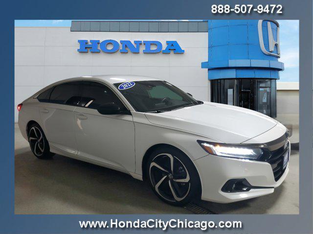 used 2022 Honda Accord car, priced at $23,897