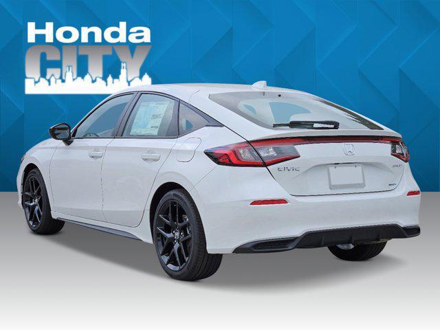 new 2025 Honda Civic Hybrid car, priced at $31,755