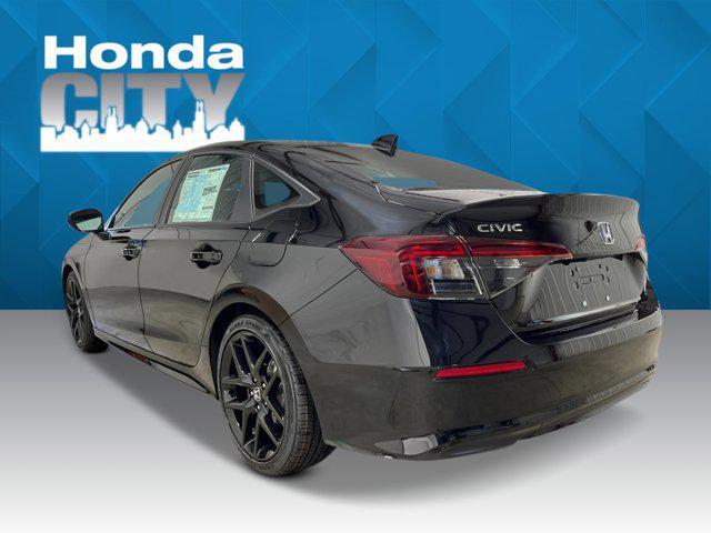 new 2025 Honda Civic car, priced at $26,900