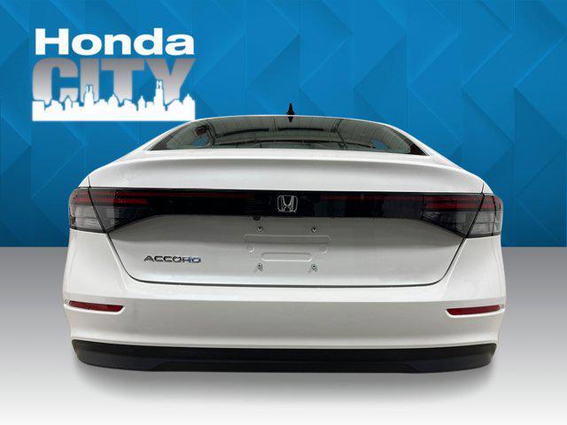 new 2025 Honda Accord car, priced at $30,706