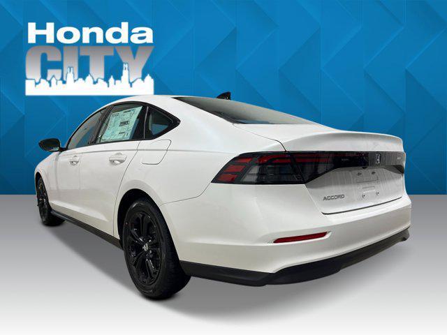 new 2025 Honda Accord car, priced at $30,706