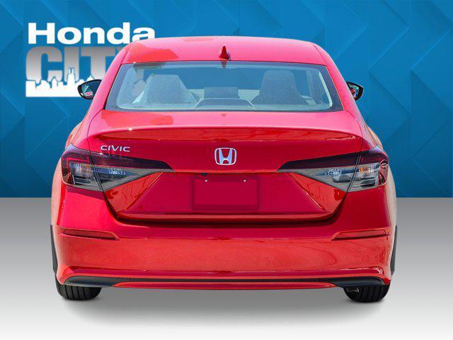 new 2025 Honda Civic car, priced at $25,385