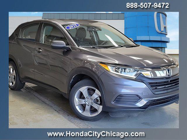 used 2021 Honda HR-V car, priced at $18,697