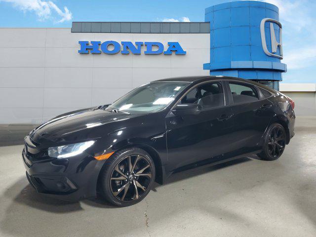 used 2021 Honda Civic car, priced at $22,495