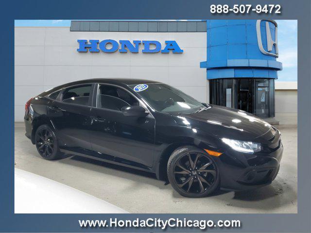 used 2021 Honda Civic car, priced at $22,495