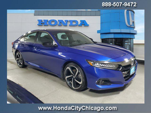 used 2021 Honda Accord car, priced at $22,997