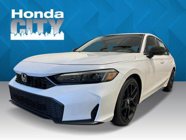 new 2025 Honda Civic car, priced at $27,744