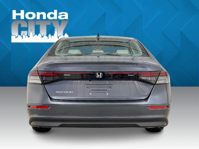 new 2025 Honda Accord car, priced at $28,202