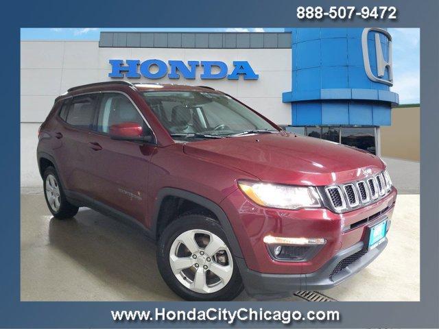used 2021 Jeep Compass car, priced at $17,497