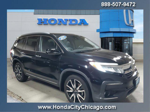 used 2021 Honda Pilot car, priced at $25,877