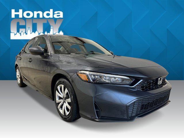 new 2025 Honda Civic car, priced at $25,400