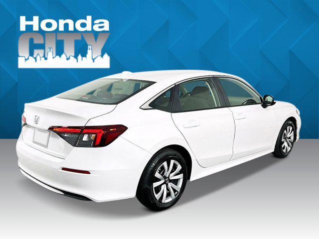 new 2025 Honda Civic car, priced at $24,995