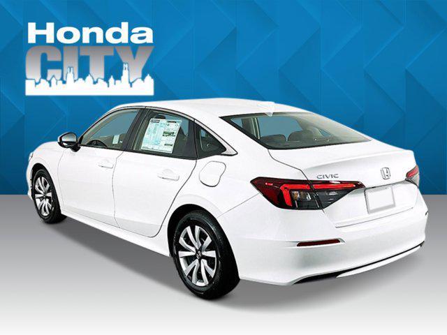 new 2025 Honda Civic car, priced at $24,995