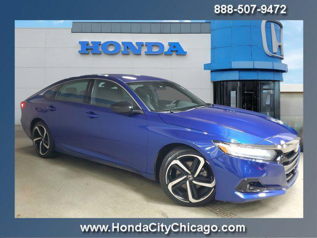 used 2022 Honda Accord car, priced at $23,697