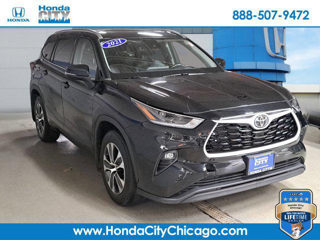 used 2021 Toyota Highlander car, priced at $35,997