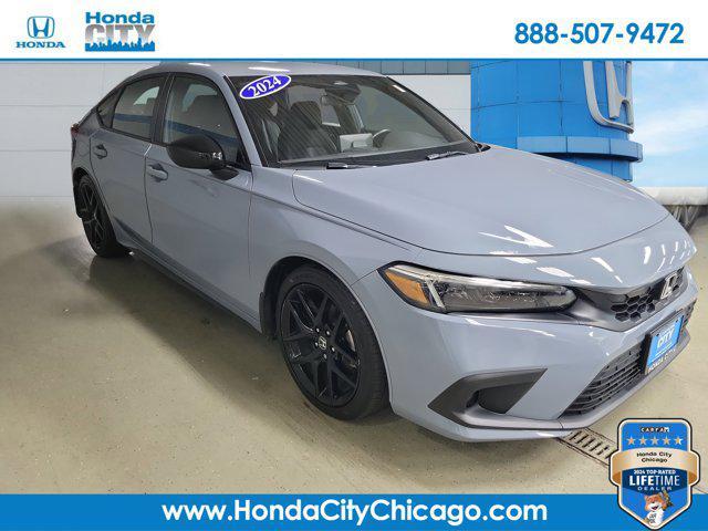 used 2024 Honda Civic car, priced at $25,397