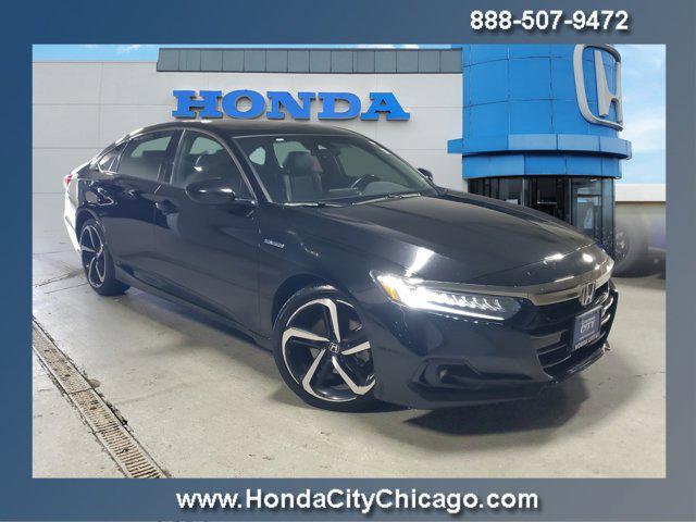 used 2022 Honda Accord Hybrid car, priced at $24,497