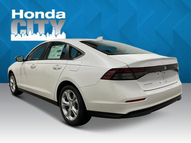 new 2025 Honda Accord car, priced at $28,257