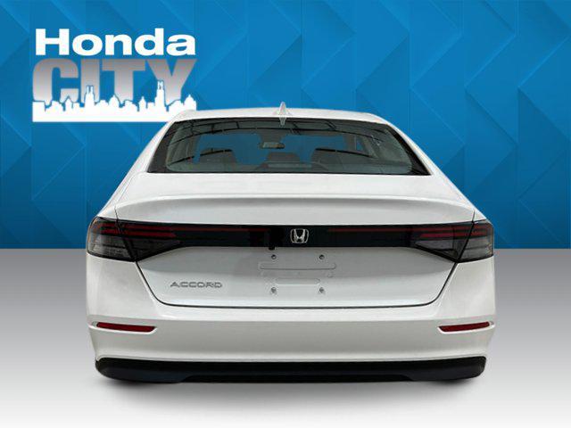 new 2025 Honda Accord car, priced at $28,257