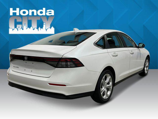 new 2025 Honda Accord car, priced at $28,257