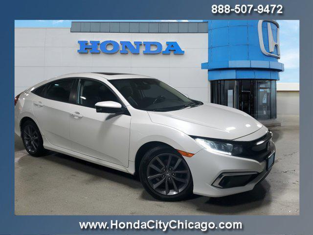 used 2019 Honda Civic car, priced at $18,697