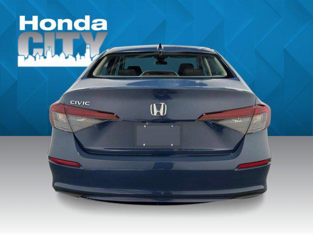 new 2025 Honda Civic car, priced at $24,955