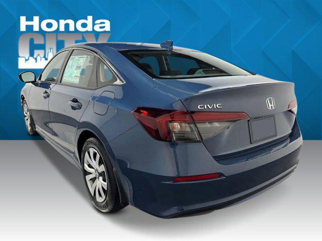 new 2025 Honda Civic car, priced at $24,955