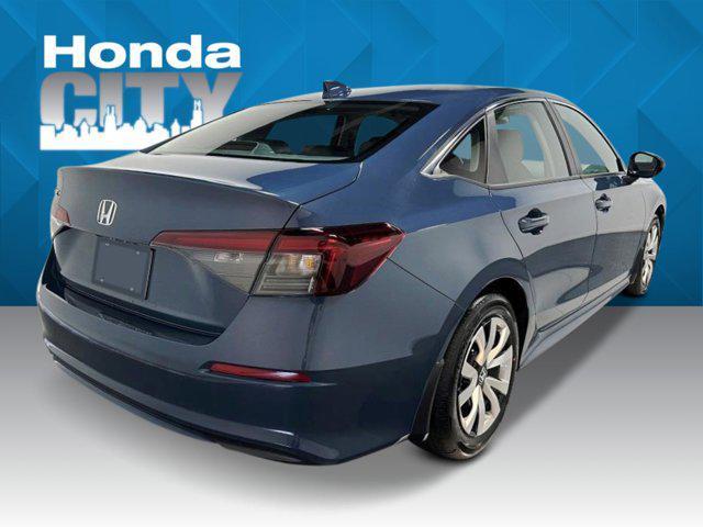 new 2025 Honda Civic car, priced at $24,955