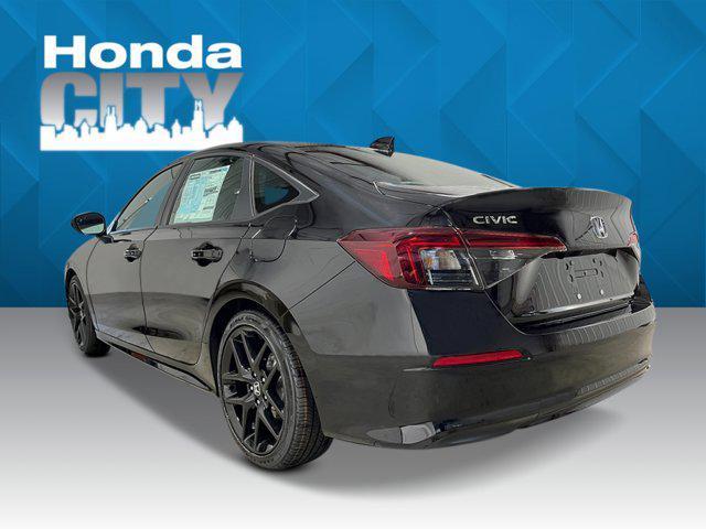 new 2025 Honda Civic car, priced at $26,900