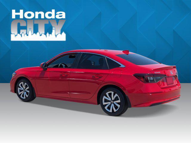 new 2025 Honda Civic car, priced at $25,400