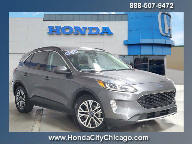 used 2021 Ford Escape car, priced at $15,777