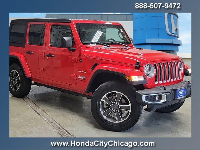 used 2023 Jeep Wrangler car, priced at $37,497