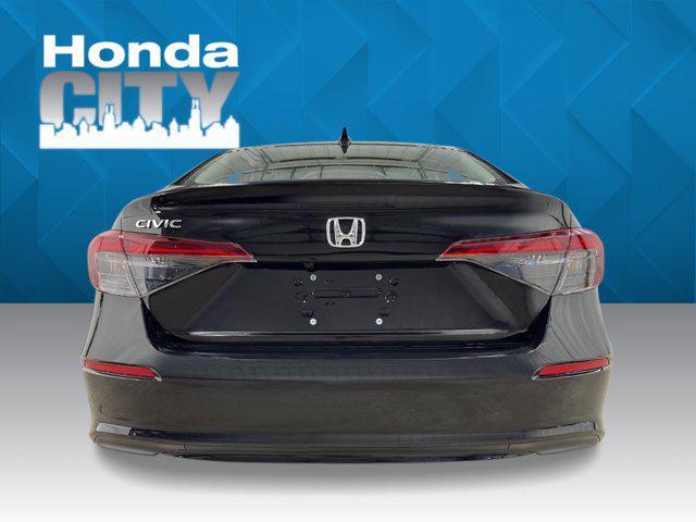 new 2025 Honda Civic car, priced at $25,400