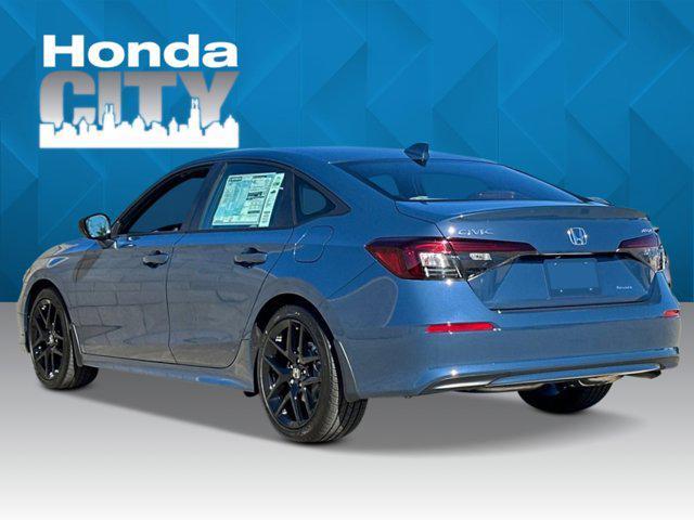 new 2025 Honda Civic Hybrid car, priced at $29,573