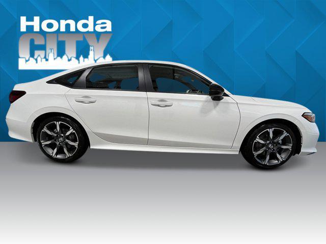 new 2025 Honda Civic Hybrid car, priced at $33,555