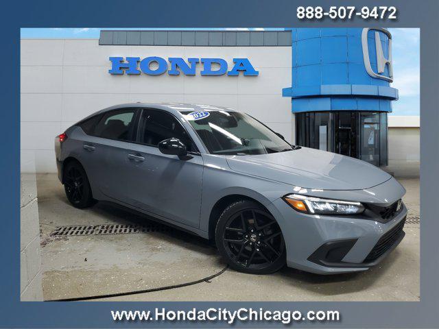 used 2022 Honda Civic car, priced at $21,396